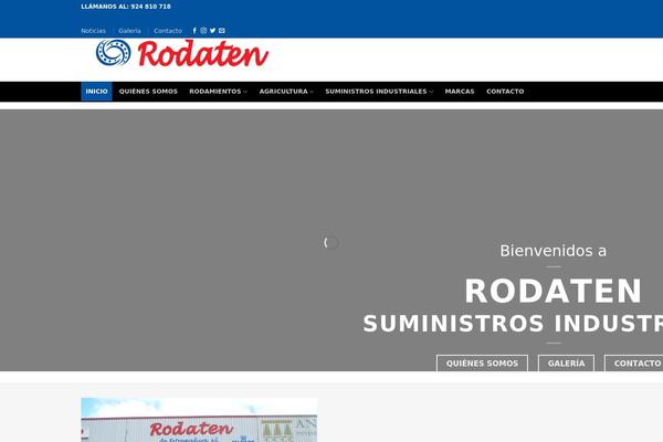 Flatsome theme site design template sample