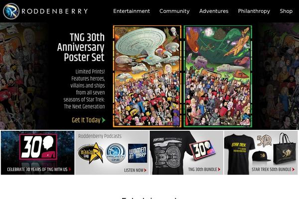 roddenberry.com site used Roddenberry1008