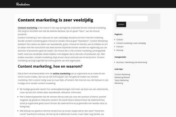 rodedoos.nl site used Newsted