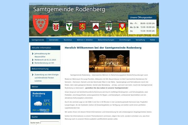 Konzept theme site design template sample