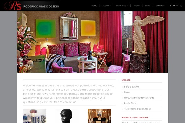 Expression theme site design template sample