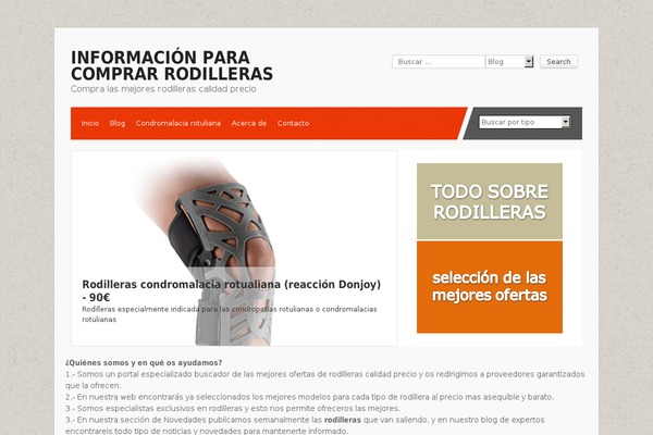 rodilleras.net site used viper