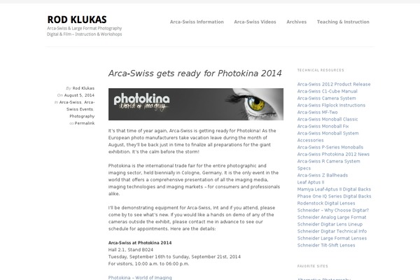 rodklukas.com site used Classica