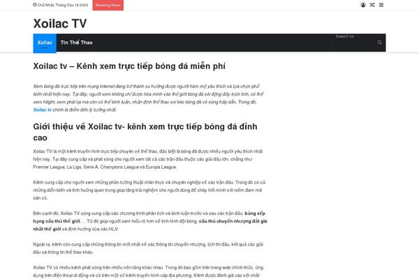 Jannah theme site design template sample