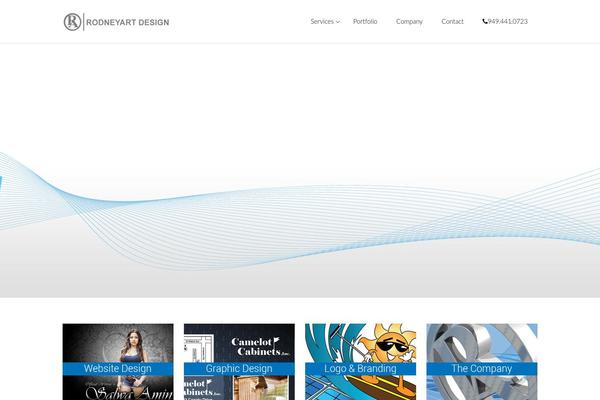 Satellite theme site design template sample