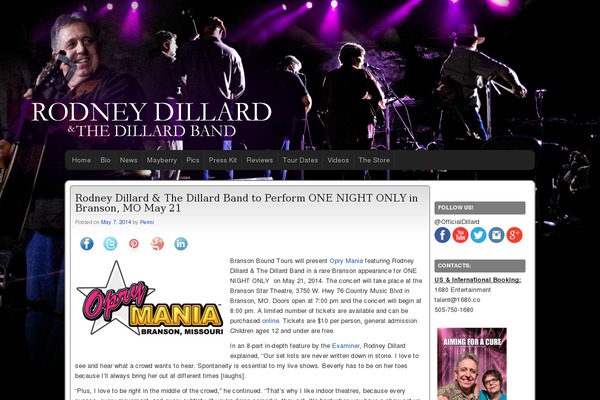rodneydillard.tv site used Twentyten-streamline