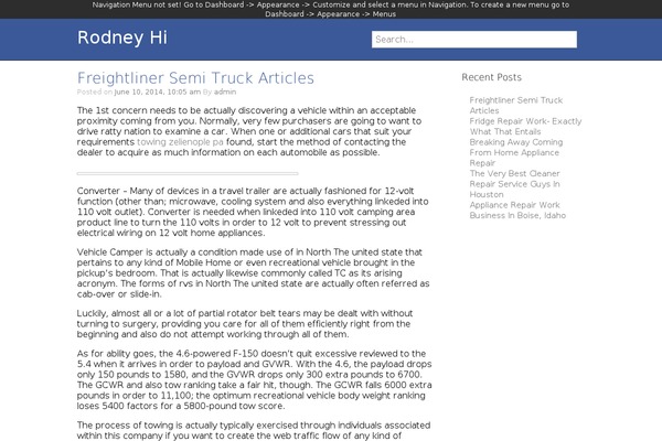 rodneyhide.com site used NewTek