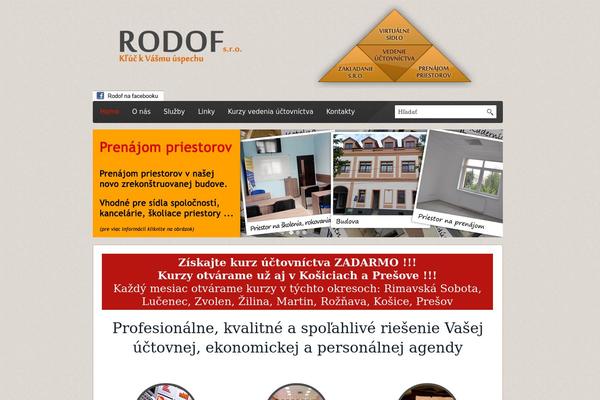 BlackBird theme site design template sample