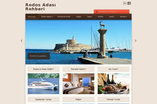 Earth theme site design template sample