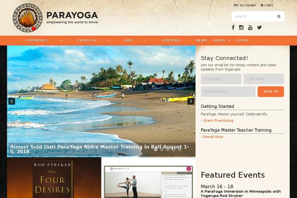 Site using Responsive Video plugin
