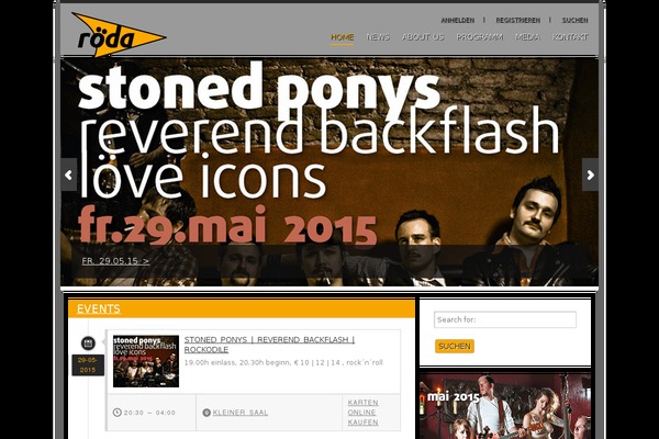 Rockit theme site design template sample