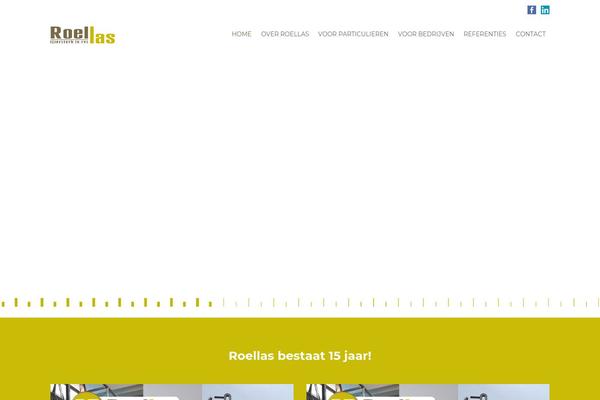 The Company theme site design template sample