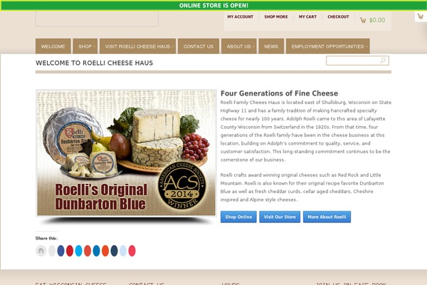 Bonanza theme site design template sample