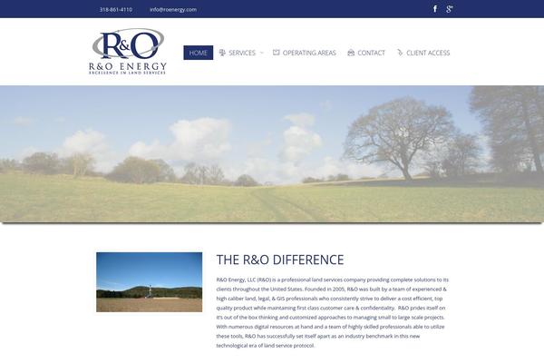 roenergy.com site used Crystal-wp