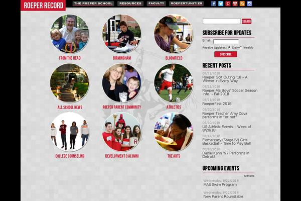 Twenty Eleven theme site design template sample