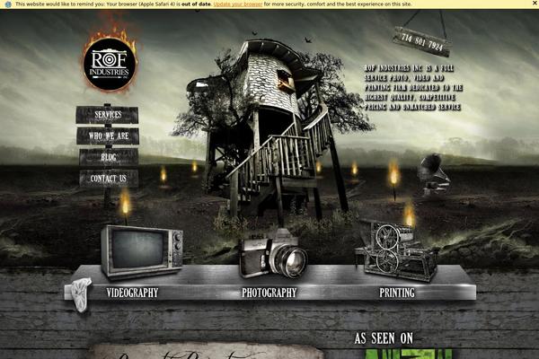 Site using EZ Portfolio plugin