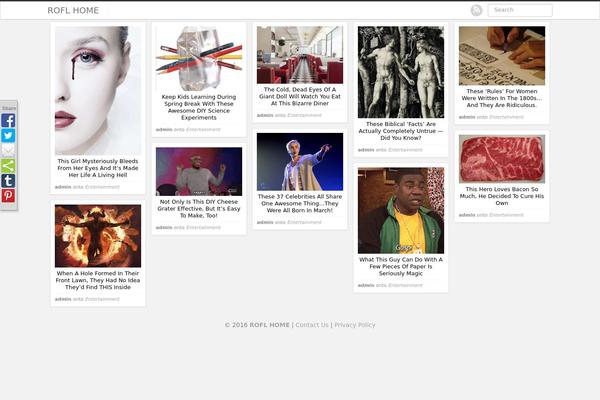 iPin theme site design template sample