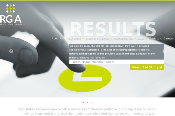 rogergreen.com site used Rga