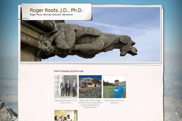 Adventure Journal theme site design template sample