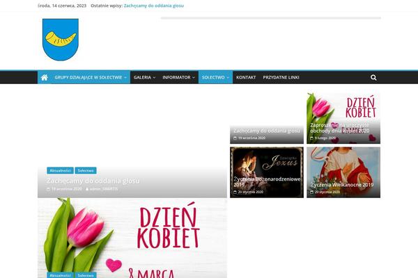 Site using RSS Retriever plugin