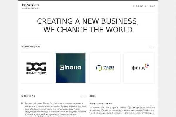 Affiliates website example screenshot