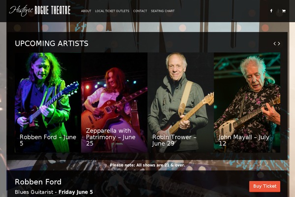 Vocal theme site design template sample