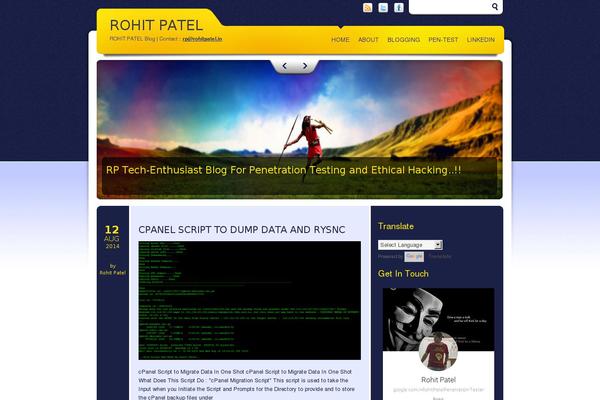 rohitpatel.in site used Simplified2
