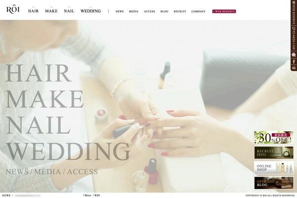 roi-hair.com site used Roi_theme