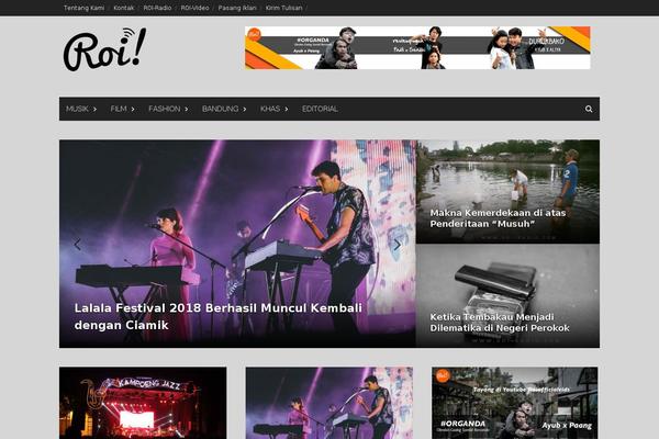 Awaken theme site design template sample