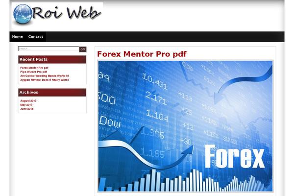Seos Magazine theme site design template sample