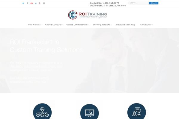 Fortune theme site design template sample