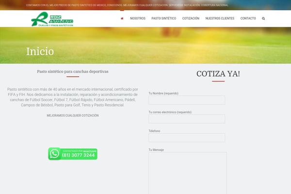 Leisure-child theme site design template sample