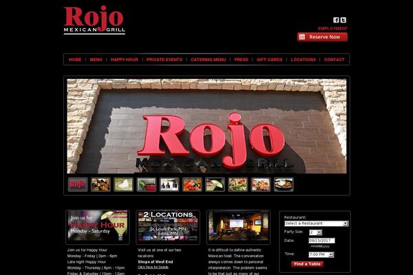 rojomexicangrill.com site used Transparency