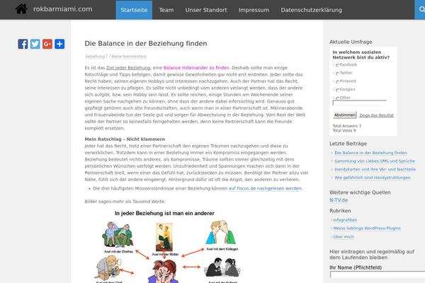 ming theme site design template sample