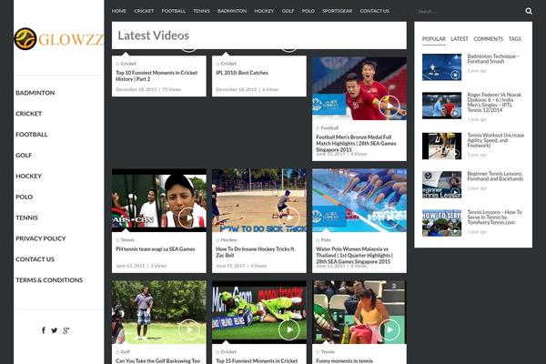 VideoPlus theme site design template sample