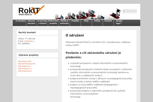 rokit.cz site used Modality