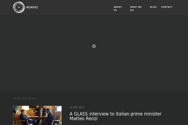 Simfo theme site design template sample