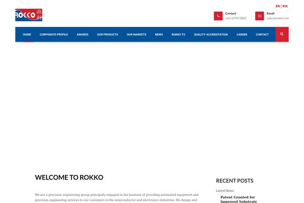 rokkogroup.com site used Bizspeak