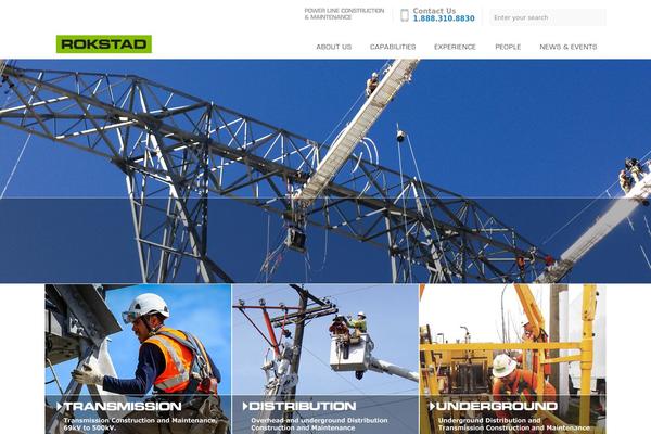 Tisson theme site design template sample