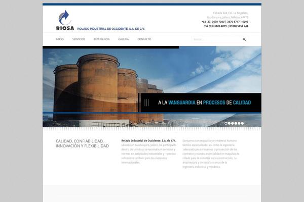 Primo-wp theme site design template sample