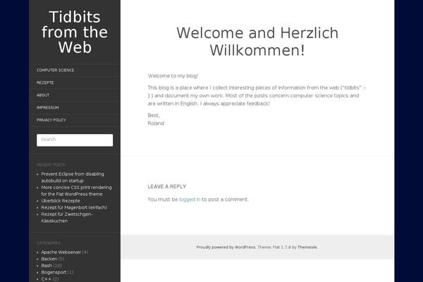Site using Easy Table plugin