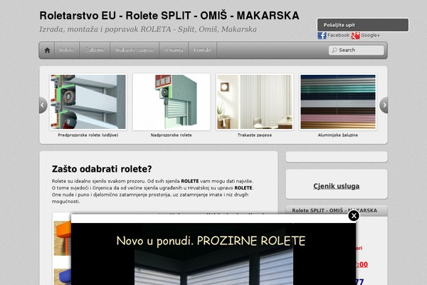 Site using Arty Popup plugin