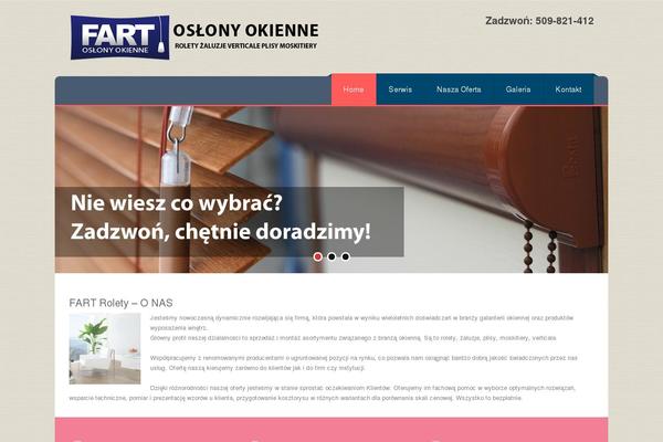 Site using Kaya-innova-page-widgets plugin