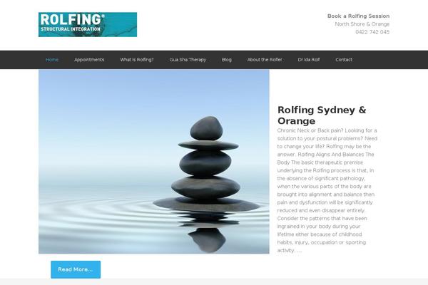 Enterprise Pro theme site design template sample