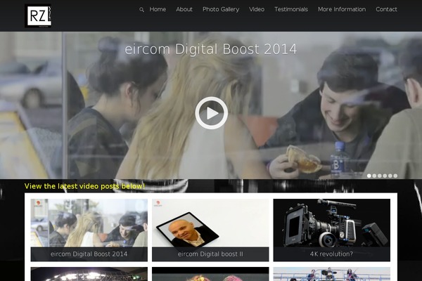 Focus theme site design template sample