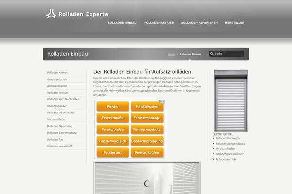 Karma theme site design template sample