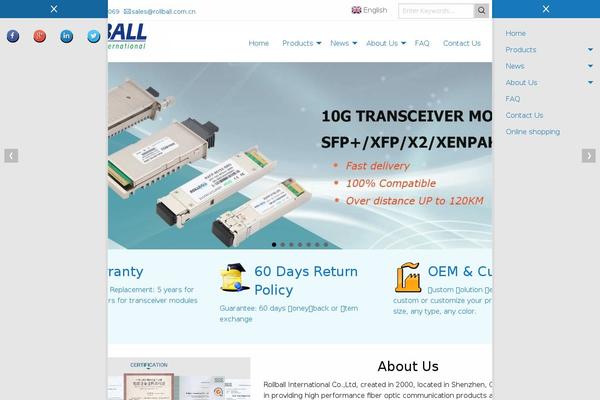 rollball.com.cn site used Theme37