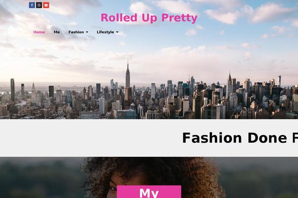 Minimize theme site design template sample