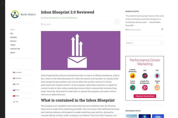 Site using Basic Instagram Widget plugin