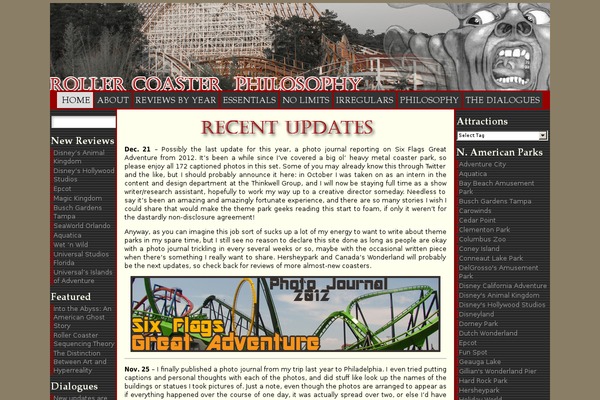 Site using Awesome Flickr Gallery plugin
